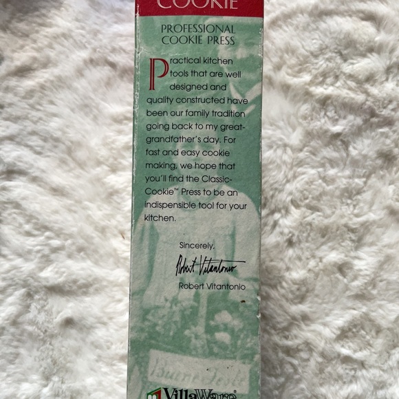 Vintage VillaWare professional cookie press - Picture 2 of 7